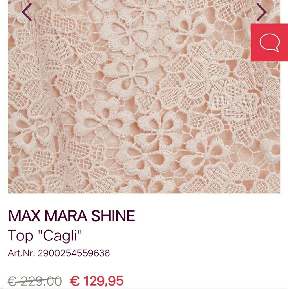 NWT Maxmara Shine top size 42 - Picture 8 of 8